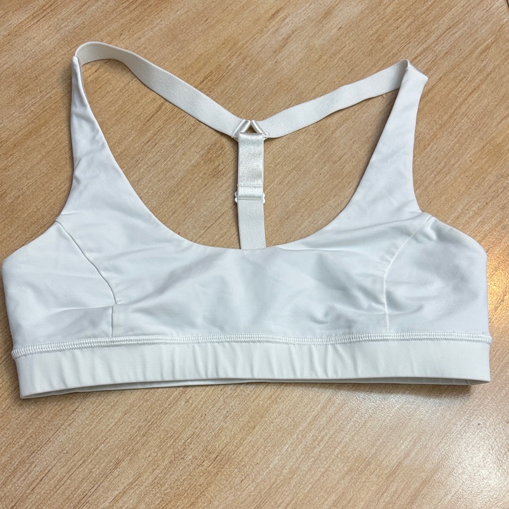 Lululemon Athletica White Sports Bra